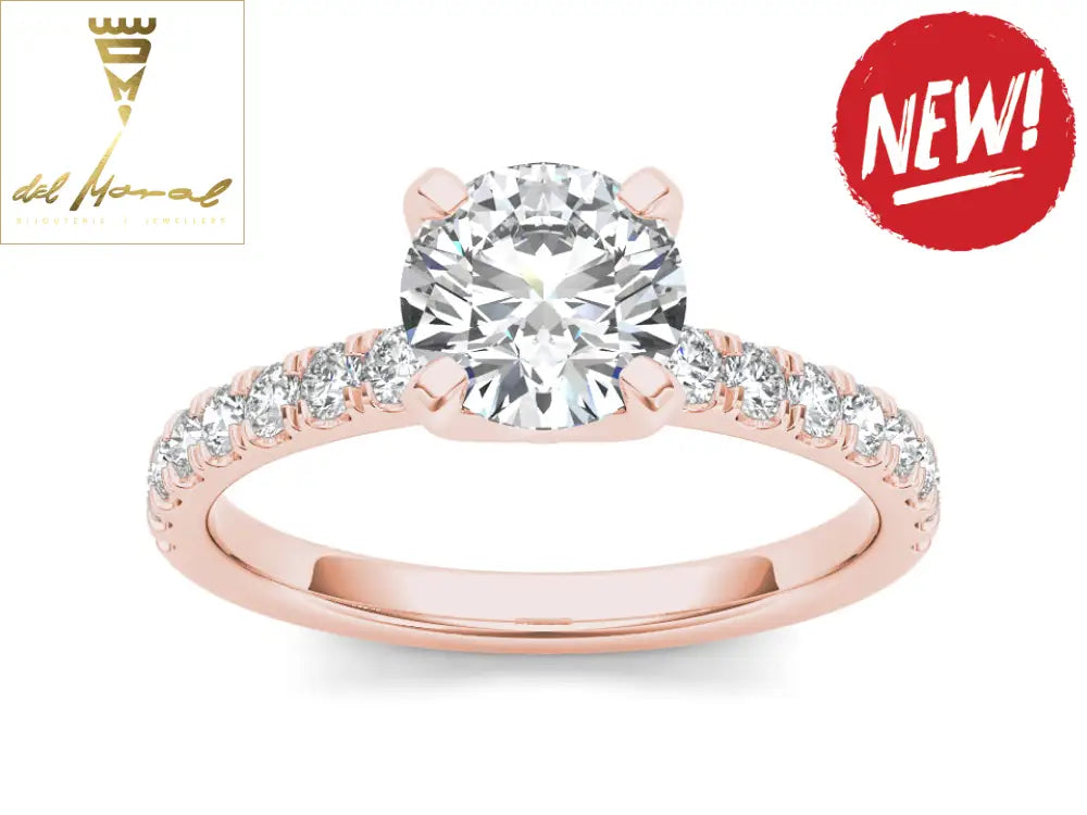 1,238ct Round Diamond Rings Gold rings