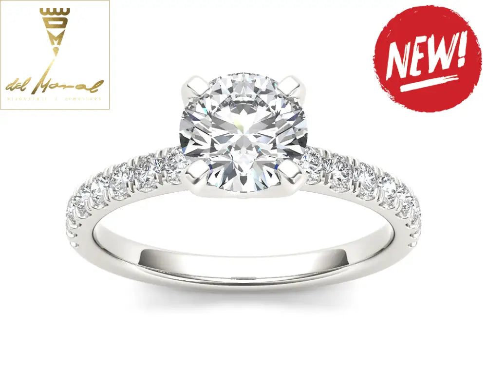 1,238ct Round Diamond Rings Gold rings