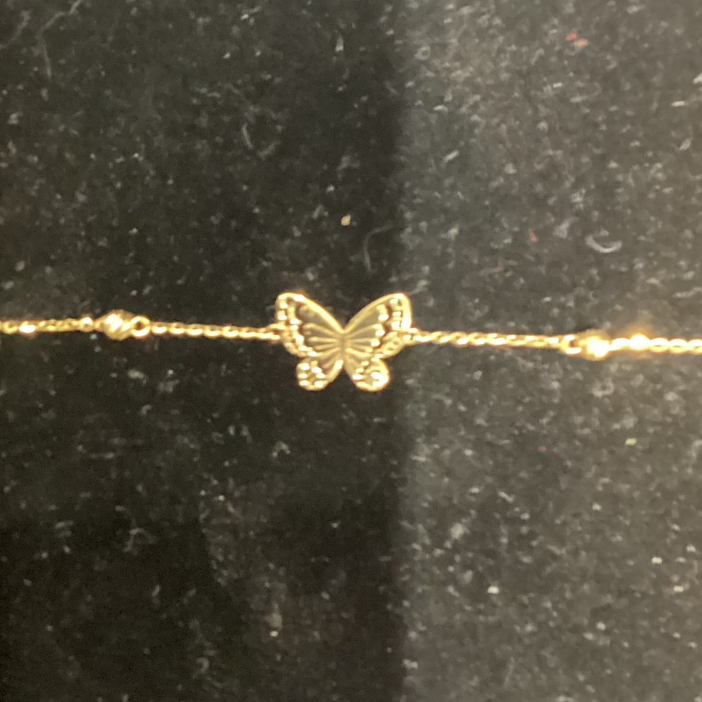 Butterfly Bracelet 18K Yellow Gold 0.61g