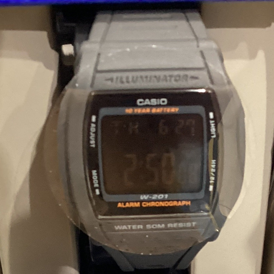 Casio montre W-201-1BVCR