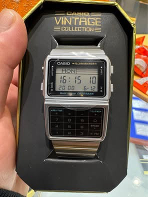 CASIO WATCH - VINTAGE DBC611-1VT