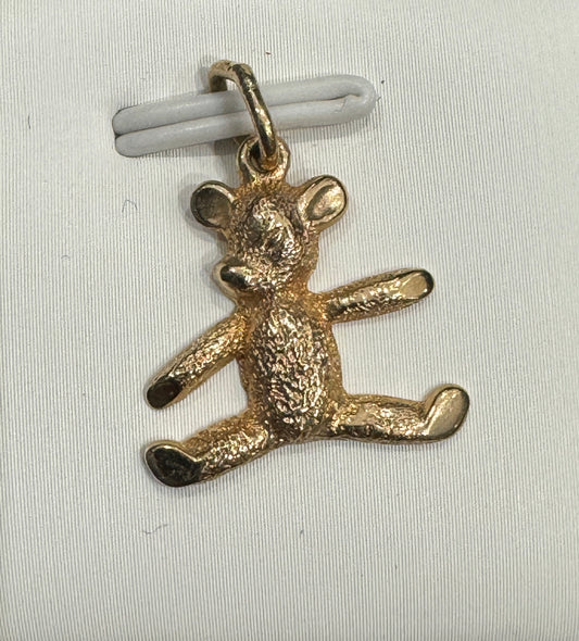 Pendentif en Or 10K Ourson 1.59g