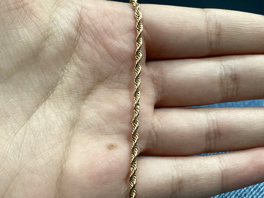 10K Y Gold Bracelet 1.23g