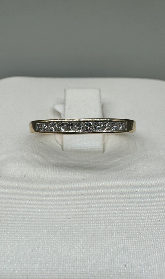 14K W Ring Diamond