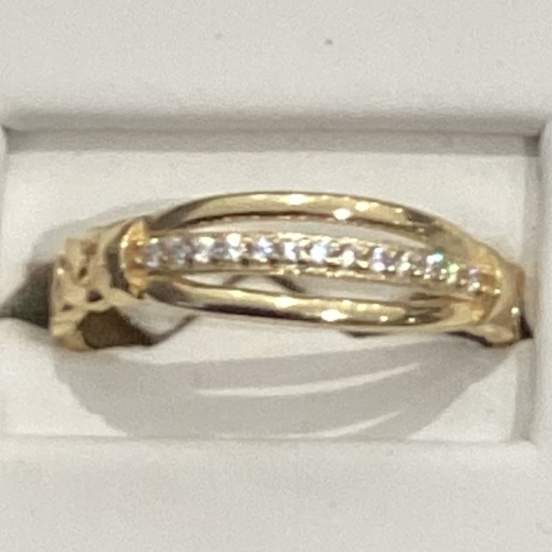 10k Yellow Gold Women ring 1.53g