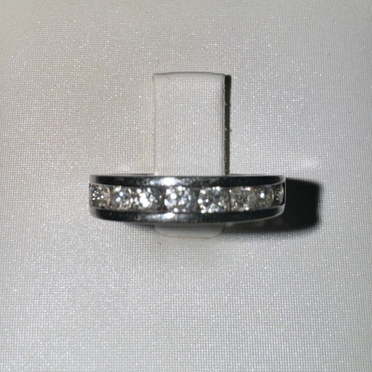 10K White Gold Diamond Ring .54ct