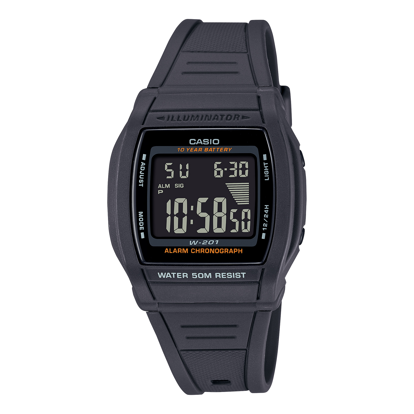 Casio montre W-201-1BVCR