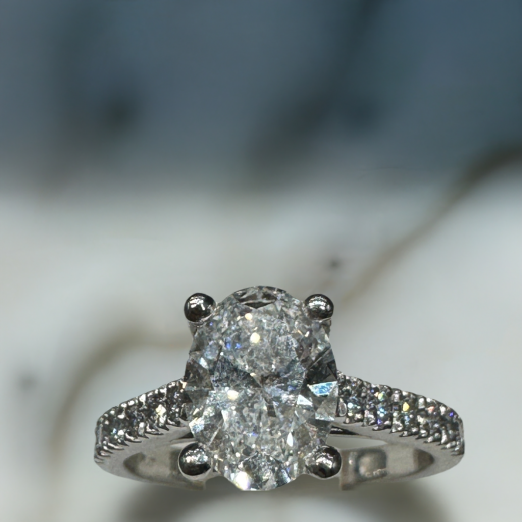 PLATINIUM W Diamond Ring 2.24CT VS1 E