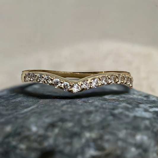 10K Y Gold Women Ring 1.50g