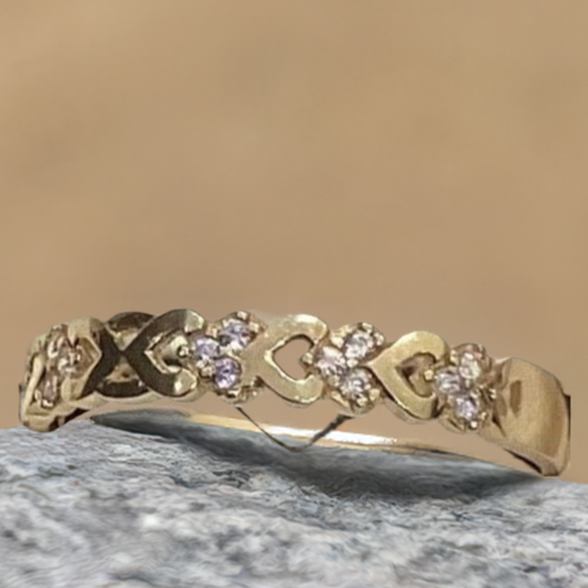 10K Y Gold Women Ring 1.32g